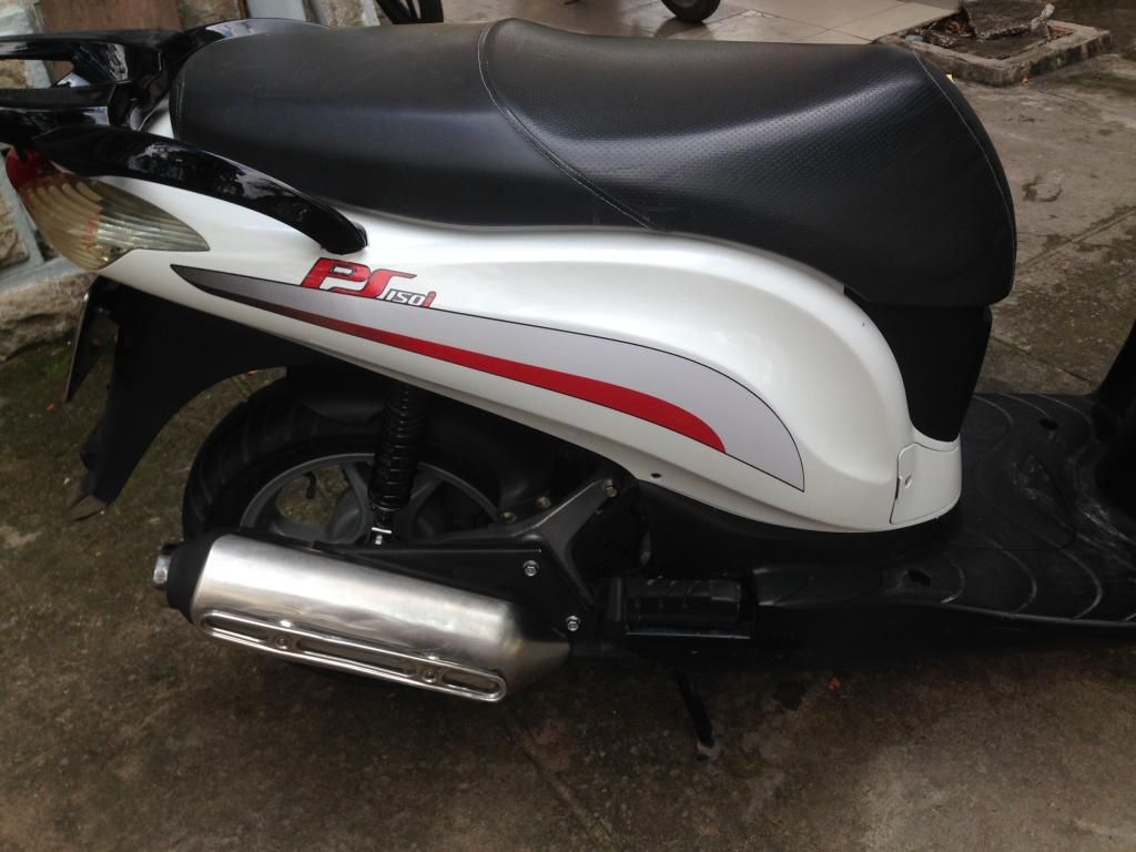 Honda PSI 150 đời 2/2008, màu trắng sipo , 100% chưa bung đầu , zin toàn bộ..giá 58T - 3