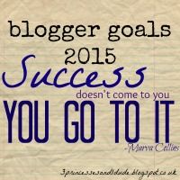 Blogger Goals 2015