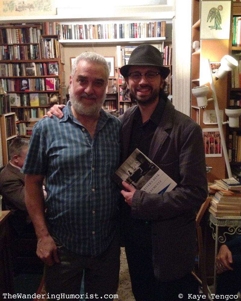 Michael Seidenberg and Gabriel Barbaro at Brazenhead Books
