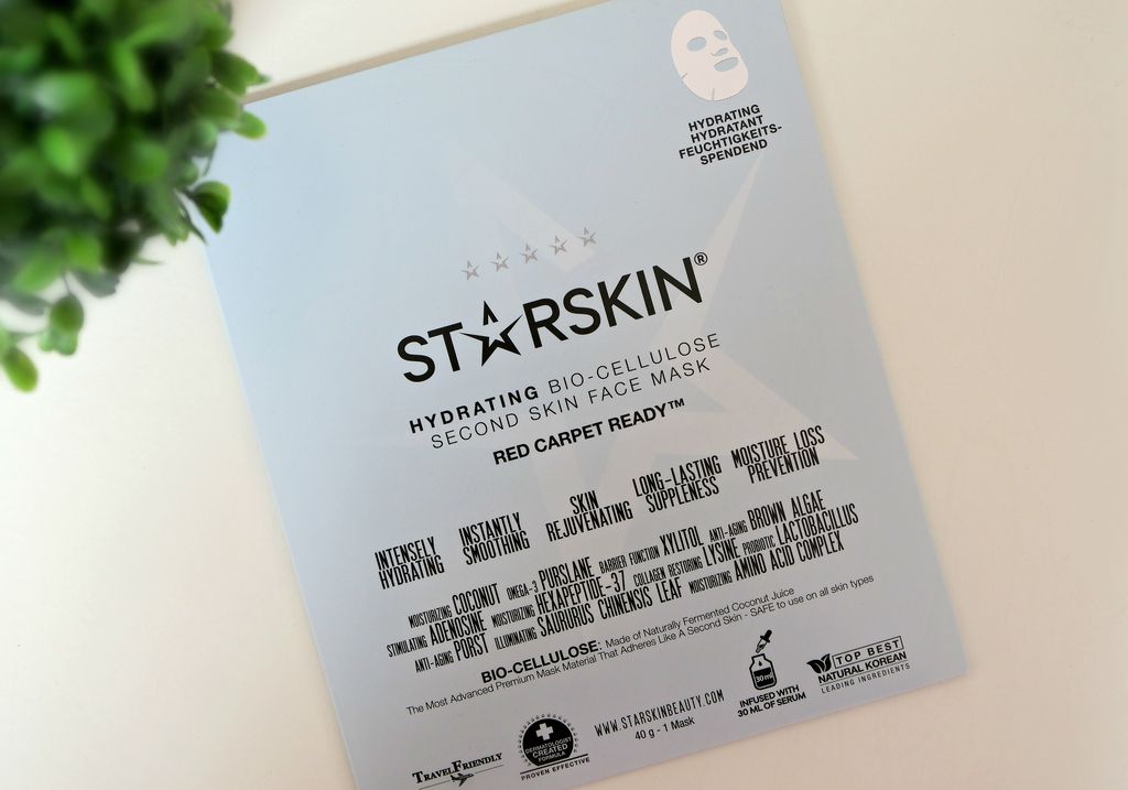 StarSkin Hydrating Second skin face mask