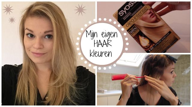 filmpje ♥ Mijn eigen haar kleuren Highlights/balayage