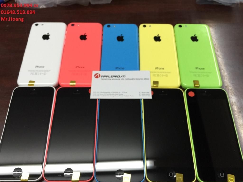 Xả hàng Iphone 5C cũ  , 16GB , lock Nhật , Iphone 5C đủ 5 màu . Gía mềm ....