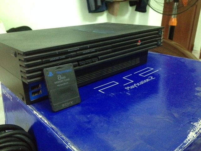 Thanh lý máy game PS2 FAT model 39006 fullbox + 1 đống đĩa game - 2