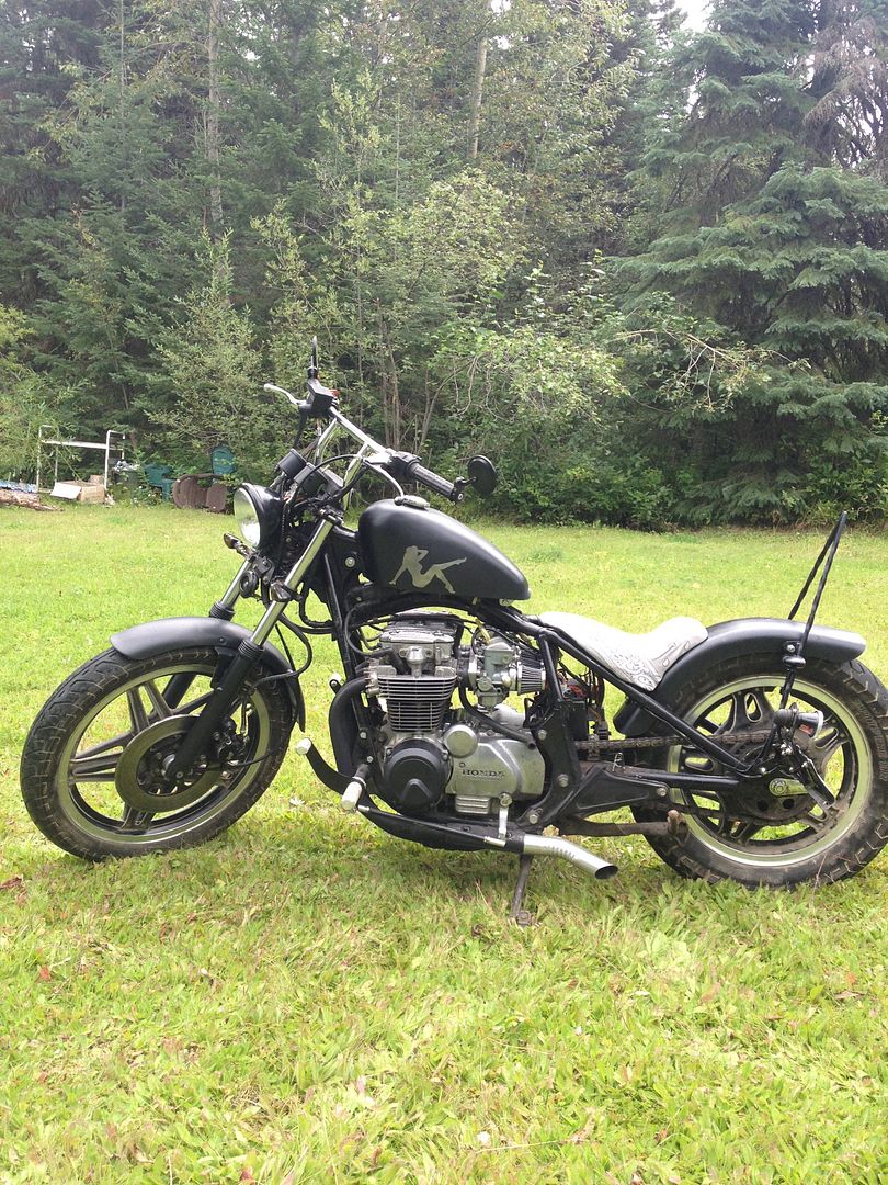 yamaha virago 700 bobber