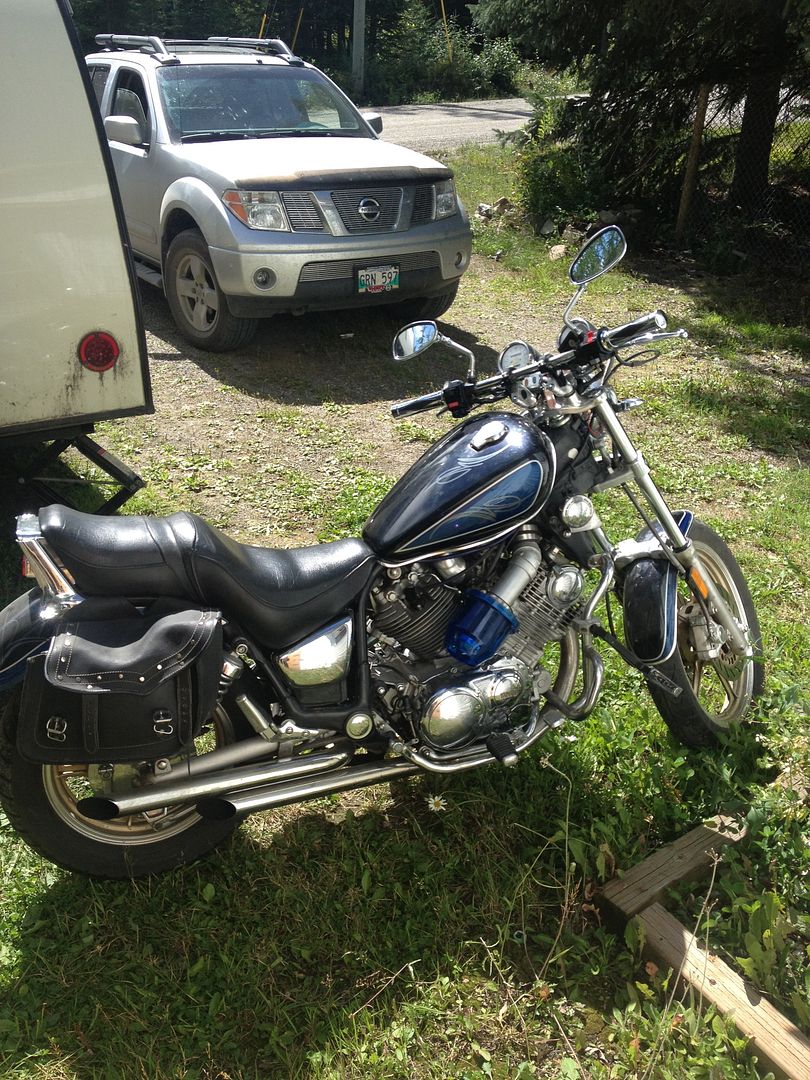 yamaha virago 700 bobber