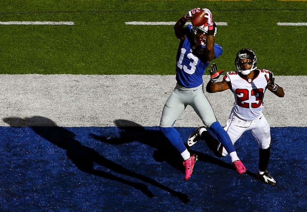 Odell Beckham JR makes UNREAL catches during warmups