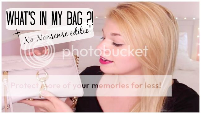 Filmpje ♥ What’s in my bag?! No nonsense Editie!