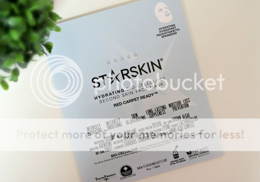StarSkin Hydrating Second skin face mask
